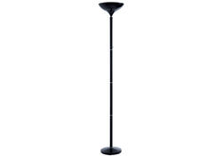 Vloerlamp Hansa led First zwart staal