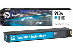 Inktcartridge HP F6T77AE 913A blauw