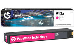 Inktcartridge HP F6T78AE 913A rood