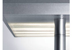 Vloerlamp Hansa led Maxlight aluminium