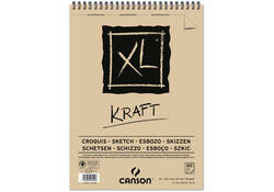 Schetsblok Canons XL Kraft A3 spiraal 60v 90gr
