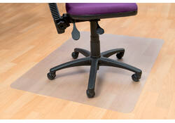Stoelmat Floortex PVC 120x150cm voor harde vloeren