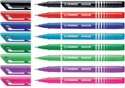 Fineliner STABILO Sensor 189/46 fijn zwart