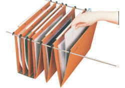 Hangmap Esselte Orgarex Kori 396x245 verticaal V-bodem oranje