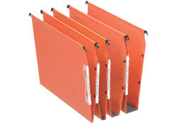 Hangmap Esselte Orgarex Dual lateraal 345x275x30 oranje