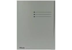Vouwmap Esselte A4 met overslag manilla 180gr grijs
