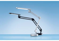 Bureaulamp Hansa led 4stars zilvergrijs