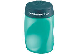 Puntenslijper STABILO Easy 4502 3 in 1 rechtshandig petrol