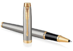 Rollerpen Parker IM brushed metal GT fijn