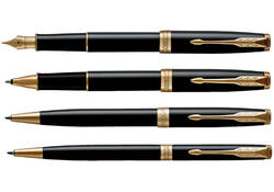 Balpen Parker Sonnet black lacquer GT medium