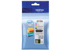 Inktcartridge Brother LC-3219XL zwart + 3 kleuren