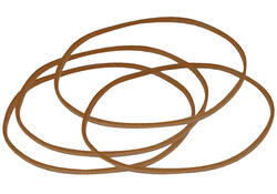 Elastiek Standard Rubber Bands 19 90x1.5mm 500gr 1480 stuks bruin