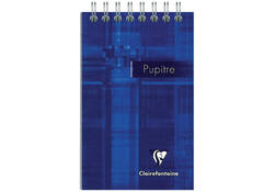 Notitieboek Clairefontaine Puptire 75x120mm spiraal lijn