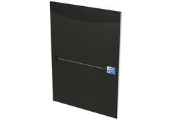 Schrijfblok Oxford Office Smart A4 lijn 50 vel 80gr zwart