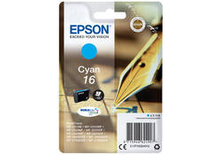 Inktcartridge Epson 16 T1622 blauw