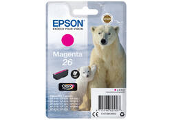 Inktcartridge Epson 26 T2613 rood