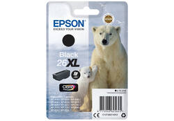 Inktcartridge Epson 26XL T2621 zwart