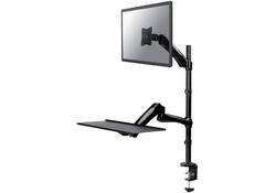 PC arm Neomounts D500 10-27" werkplek zwart