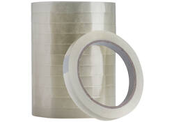 Plakband Quantore 12mmx66m transparant