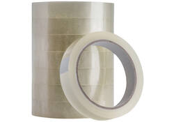 Plakband Quantore 19mmx66m transparant