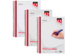 Collegeblok Quantore A4 lijn 23-gaats 4 tabs 100vel 70gr