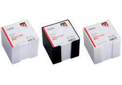 Memokubus Quantore 10x10x9cm transparant met 900vel