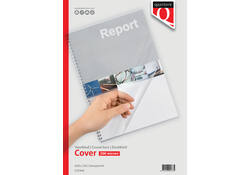 Voorblad Quantore A4 PVC 200 micron transparant 100stuks