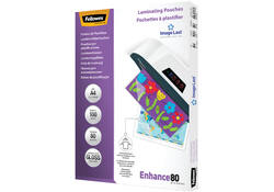 Lamineerhoes Fellowes A4 2x80micron glans 100stuks