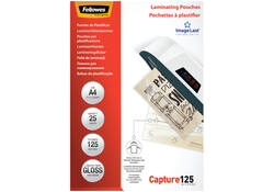 Lamineerhoes Fellowes A4 2x125micron glans 25stuks