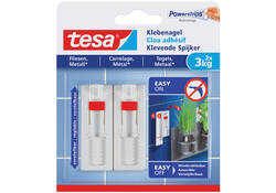 Klevende Spijker tesa® tegels & metaal 3kg verstelbaar wit