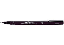 Fineliner Uni-ball Pin 0.05mm zwart
