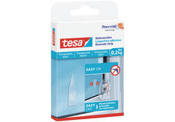 Kleefstrips tesa® dubbelzijdig transparant 0,2kg 16 stuks