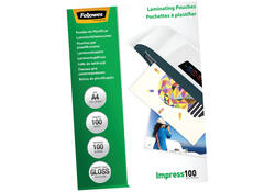 Lamineerhoes Fellowes A4 2x100micron glans 100stuks