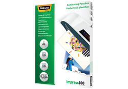 Lamineerhoes Fellowes A4 2x100micron glans 100stuks