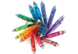 Gelschrijver Paper Mate Inkjoy medium blauw