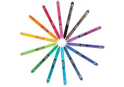Gelschrijver Paper Mate Inkjoy medium blauw