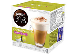 Koffiecups Dolce Gusto Cappuccino light 16 stuks voor 8 kopjes