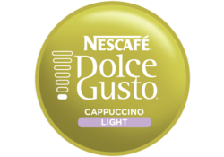 Koffiecups Dolce Gusto Cappuccino light 16 stuks voor 8 kopjes