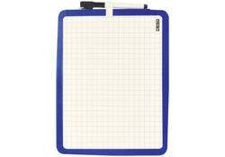 Whiteboard Desq 21X28cm tweezijdig magnetisch