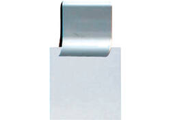 Klemlijst MAUL 3.5x4cm aluminium zelfklevend