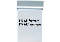 Klemlijst MAUL 11.3x4cm aluminium zelfklevend