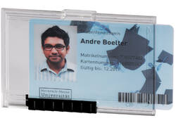 Badge Durable 8922 Pushbox mono