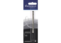 Rollerpenvulling Waterman fijn zwart blister à 1 stuk