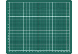 Snijmat A5 230x190mm groen
