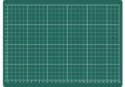 Snijmat A4 300x220mm groen