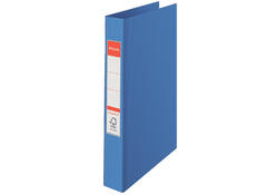 Ringband Esselte A4 23-rings O-mech 19mm PP blauw