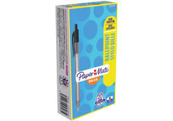 Balpen Paper Mate Inkjoy 100RT medium zwart