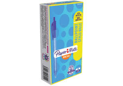 Balpen Paper Mate Inkjoy 100RT medium blauw