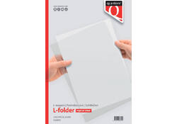 Insteekmap L-model Quantore A4 PP 0.18mm glad 25 stuks