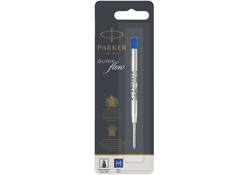 Balpenvulling Parker Quinkflow medium blauw blister à 1 stuk